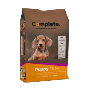 Complete Dog Food Puppy Small - Medium 1.5Kg image