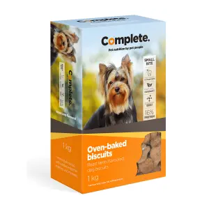 Complete Dog Biscuits Snack-A-Chew R/Lamb Sml 1Kg image