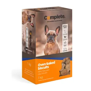 Complete Dog Biscuits Snack-A-Chew Bbq Sml 1Kg image