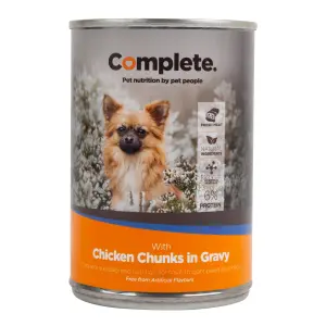 Complete Dog Food Tin Chicken Chucks 385G image