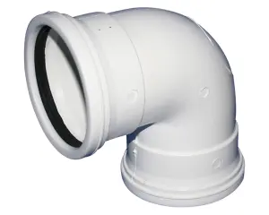 Waste Bend 87.5Deg Sv Pl 110Mm image