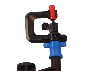 Micro Rainjet Compl Rotator Blu/Blk 1.3Mm image