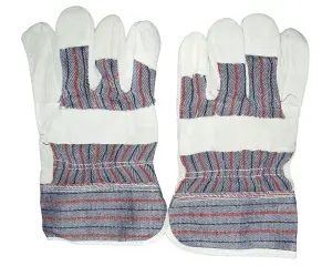 Skudo Gloves Candystripe Chrome Leather 50Mm image