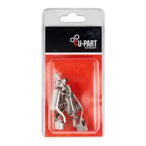 U-Part Battery Crocodile Clip 25Amp X2 image