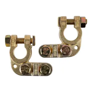 U-Part Battery Terminal Set Heavy Duty Pos + Neg image