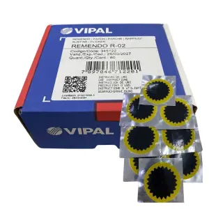 Vipal Round Tube Patch 50Mm Price Each 80 Per Box image