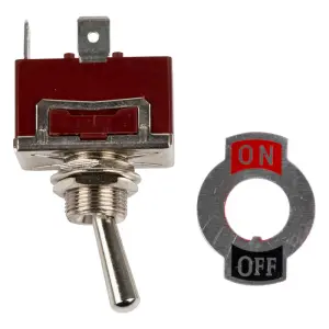 U-Part Toggle Switch Metal On/Off image