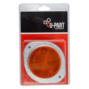 U-Part Reflector Round Yel 76Mm 2Pk image