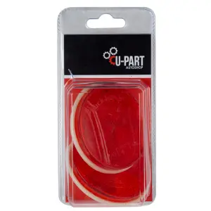 U-Part Reflector Round Centre Bolt Red 60Mm 2Pk image