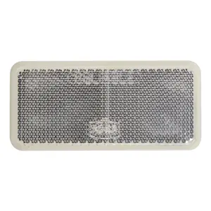 Square Reflector Stick-On Wht 90Mm image