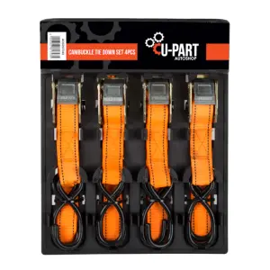 U-Part Tie Down Set Cambuckle 4Pce image