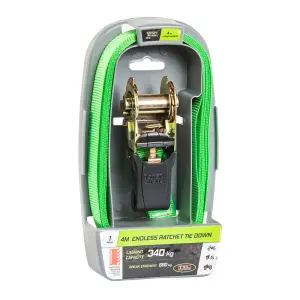 Ratchet Tie Down End Pad 4M Grn image