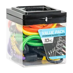 Bungee Straps Standard Assortment 10Pc image