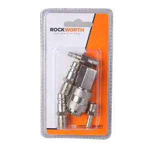 Rockworth Coupler Hose Set 5 Piece image
