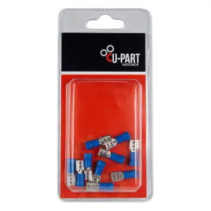 Terminal Blue Female Rec Push On 1.5-2.5Mm K 6.3Mm image