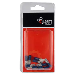 U-Part Terminal Blu Male Tab 1.5-2.5Mm 6.3Mm image