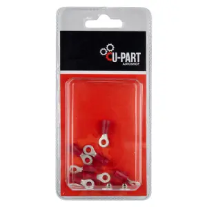 U-Part Terminal Red Ring Lug 0.5-1.5Mm 4Mm Lr15004 image