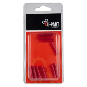 U-Part Terminal Red Butt Connector Ferrule 0.5-1.5 image
