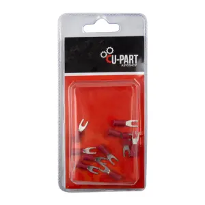 U-Part Terminal Red Fork 0.5-1.5Mm Kauf 3Mm image