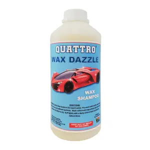 Quattro Wax Dazzle Car Shampoo 1L image