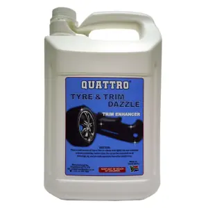 Quattro Tyre And Trim Dazzle 5L image