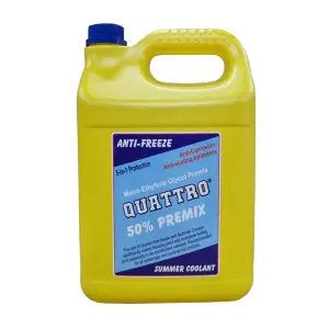 Quattro Anti-Freeze Summer Coolant 5L image