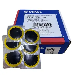Vipal Round Tube Patch 80Mm Price Each 35 Per Box image