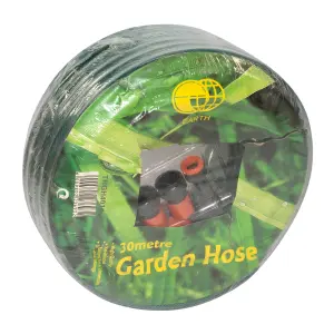 Garden Hose 20Mmx30M With Fittings 1 Roll image