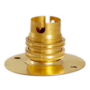 United Electrical Batten Holder 63Mm Brass image