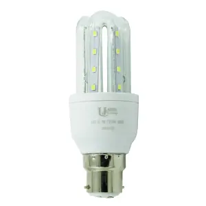 United Electrical Lamp Led 3U Cw B22 5W image