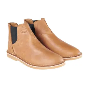 Bata Safari Voyage Ladies Boot Tan Size 7 image