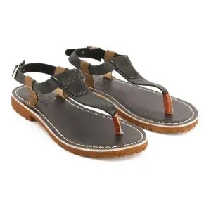 Bata Safari Quest Ladies Black/Brown Size 5 image