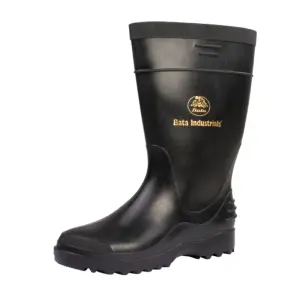 Bata Elegant Ladies Gumboot Blk Size 7 image
