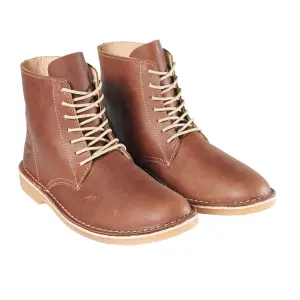 Bata Safari Mens Timber Boot Brown Size 10 image