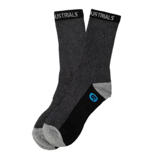 Bata Socks Charcoal Grey Blk Large (10-14) image