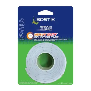 Bostik Hd Mounting Tape Roll 1M X 20Mm X 3Mm image