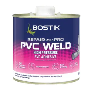 Bostik Pvc Weld 500Ml High And Low Pressure image