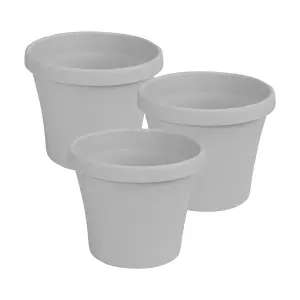 Sebor Super Pot & Scr Set 15Cm Light Grey 3 Pck image