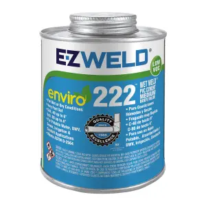 Ez Weld 222 Pvc Cement Medium Body Blue 473Ml image