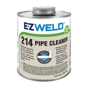 Ez Weld 214 Pipe Cleaner Clear 473Ml image