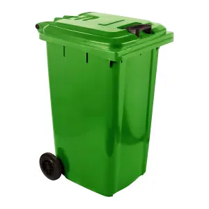 Refuse Wheely Bin Sabs Hdpe Green 240L image