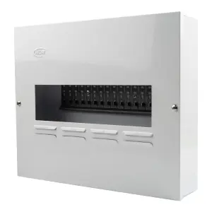 Distribution Board Mini Rail 16W Surface Metal image