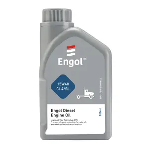 Engol Oil Diesel 15W40 Ci4 500Ml image