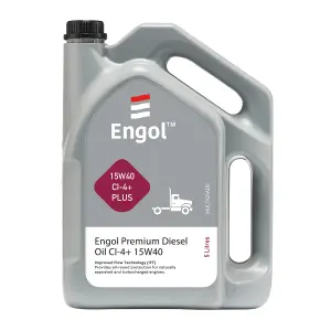 Engol Oil Premium Diesel 15W40 Ci4 Plus 5L image