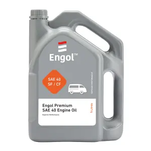 Engol Oil Petrol Sae40 Sf Cf 5L image