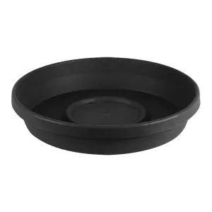 Sebor Super Pot Saucer 30Cm Charcoal image