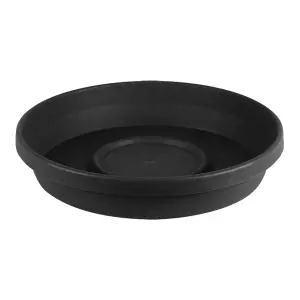 Sebor Super Pot Saucer 40Cm Charcoal image