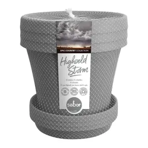 Sebor Suppot & Saucer Set 15Cm Highveld Storm 3Pck image