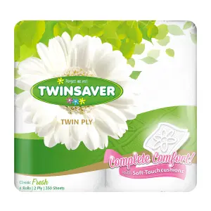 Twinsaver Toilet Paper Recycled Fibre 2Ply 48'S image