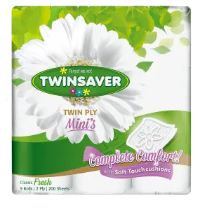 Twinsaver Toilet Rol 2Ply Mini's (10X9) image